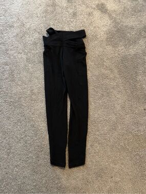Athleta size XS Black High-Waisted Leggings